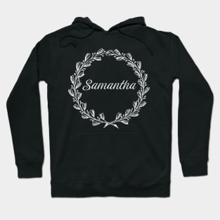 Samantha Floral Wreath Hoodie